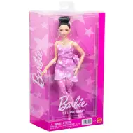 Barbie: Trendy kamarádka panenka v růžovém vzorovaném setu – Mattel