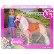 Barbie jezdecká sada s panenkou - Mattel