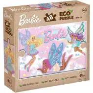 Barbie kouzelné kamarádky 48dílné Eco mini puzzle 35x25 cm - Lisciani