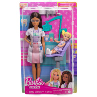 Barbie zubařka s hnědými vlasy - herní set kariéra - Mattel