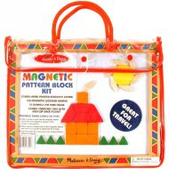 Barevná magnetická vývojová tabule s dřevěnými prvky - Melissa &amp; Doug