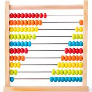 Barevný dřevěný abakus - Woodyland