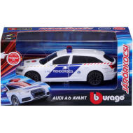 Bburago: Audi A6 maďarský policejní vůz se sirénou 1/43