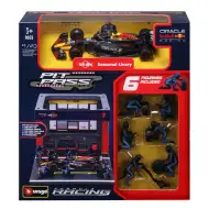 Bburago: F1 závodní vůz 1/43 - Red Bull RB20 boxová ulička