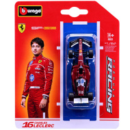 Bburago: Ferrari SF-25 F1 závodní vůz (2025) kovový model vozu v měřítku 1/64 (Charles Leclerc #16)