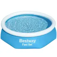 Bestway: Fast Set nafukovací bazén s nafukovacím okrajem 244x61 cm