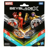 Beyblade X Marvel Collab: Iron Man vs. Thanos 4-80B X Venom 4-60B herní sada - Hasbro