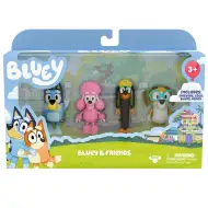 Bluey: Bluey a její přátelé sada 4 herních figurek