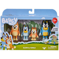 Bluey: Rodinná sada figurek se 4 postavičkami