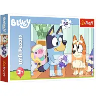 Bluey herní čas 30dílné puzzle - Trefl