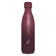 Bordová barva dvojitá stěna kovová láhev 500ml