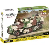 COBI: Sd.Kfz. 251/9 Stummel obrněné vozidlo stavebnice (3096)