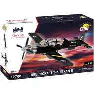 COBI: Stavebnice Beechcraft T-6 Texan II černá (26626)