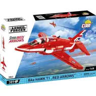 COBI: Stavebnice letadla BAe Hawk T1 „Red Arrows” (5844)