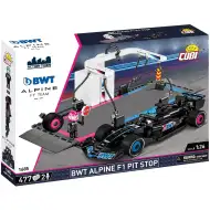 COBI: Stavebnice s BWT Alpine F1 boxovou závodní formulí (1685)