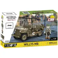COBI: Stavebnice vojenského vozu Willys MB (3133)