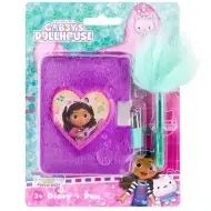 Canenco: Gabiin domeček pro panenky Plyšový deník s perem