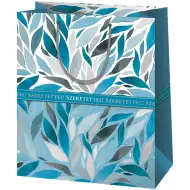 Cardex: Dárková taška obří velikosti s nápisem Modře s láskou! 33x15x44cm