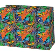 Cardex: Dino deska párty velká dárková taška 26,7x13,7x33 cm