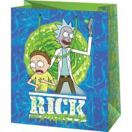 Cardex: Exkluzivní střední dárková taška Rick a Morty 17x10x23cm