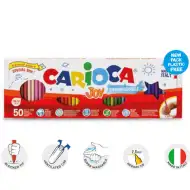 Carioca Joy smazatelný set 50 fixů v půlmetrovém balení