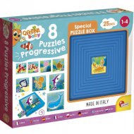 Carotina Baby: Progresivní puzzle - Mořská zvířata