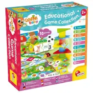 Carotina baby: Sada vzdělávacích her pro nejmenší s 10 různými hrami - Lisciani