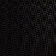 Černá dekorace 3D vlnitá lepenka B2 50x70cm 1ks