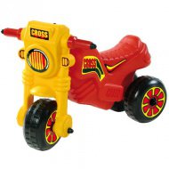 Červená cross motorka na šlapání - D-Toys