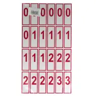 Číslo a symbolová karta pro 2.-4. třídu