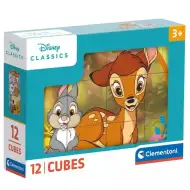 Clementoni: Disney Classics kostky s obrázky 12 ks