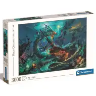 Clementoni: Podvodní bitva 3000dílné puzzle - High Quality Collection