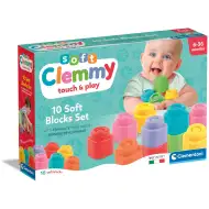 Clemmy 10 ks měkká stavebnice - Clementoni