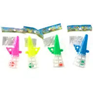 Click&amp;Catch: Malá obratnostní hra s trychtýřem v různých barvách.