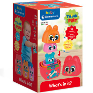 Co je uvnitř? Sada zvířecích figurek - Clementoni Baby