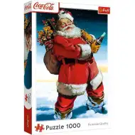Coca-Cola - Mikuláš s dárky 1000dílné puzzle - Trefl