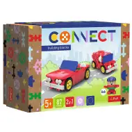 Connect: Kabriolet a dodávka 87dílná stavebnice - Trefl