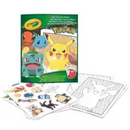 Crayola: Barvy a samolepky - Pokémon aktivitní kniha