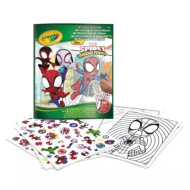 Crayola: Omalovánky s samolepkami - Póki