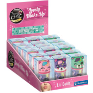 Crazy Chic: Balzám na rty ve zvířecím obalu, v různých variantách, 1 ks - Clementoni