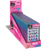 Crazy Chic: Glamour samolepicí sada na nehty 1 ks – Clementoni