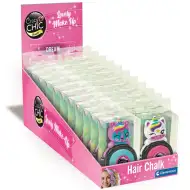 Crazy Chic: Křídová barva na vlasy ve dvou variantách 1 ks - Clementoni