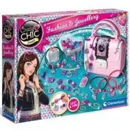 Crazy Chic Módní a šperkařská sada s kabelkou - Clementoni