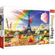 Crazy City: Sladký Paříž puzzle 1000 dílků - Trefl