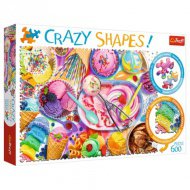 Crazy Shapes: Sladké sny 600 dílků puzzle - Trefl