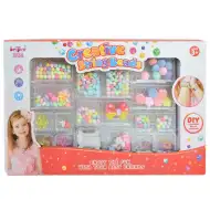 Creative StringBeads: Sada na výrobu šperků s více než 200 pastelově barevnými korálky.