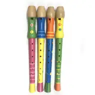 Dřevěná flétna je hudební nástroj.