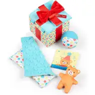 Dřevěná krabička s překvapeními pro miminka, 5 ks - Melissa &amp; Doug