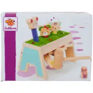 Dřevěný bouchací set Pop-Up s kladívkem - Eichhorn
