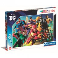 DC Comics: Liga spravedlnosti 104ks puzzle - Clementoni